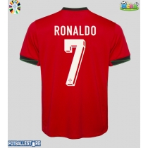 Portugal Cristiano Ronaldo #7 Hjemmedrakt EM 2024 Kortermet